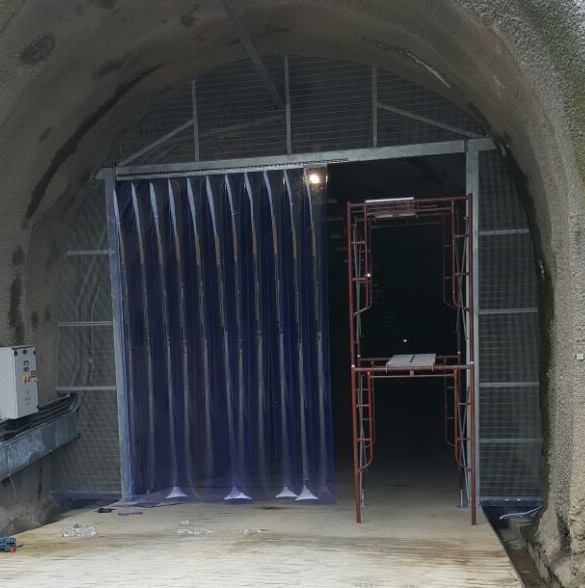 pvc curtain prevent bats